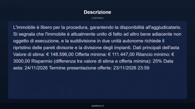Immobile in asta di 201 m², box auto in vendita a L'Aquila - Foto 13