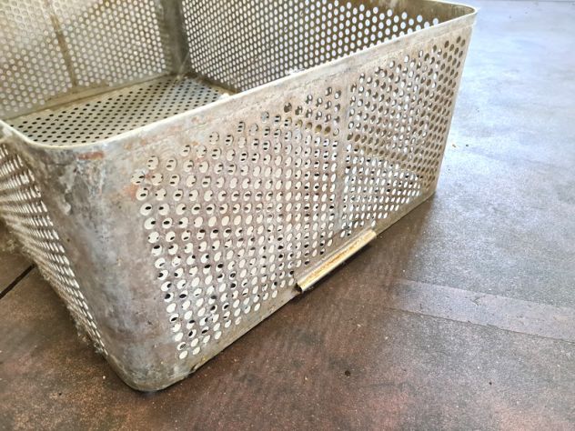 cesta inox forata per cucina usata - Foto 2