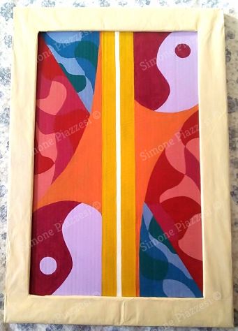 Quadro di Simone Piazzesi - ORDINE IMPLICITO #2 (2021)