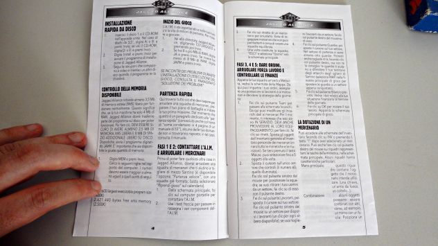 Jagged Alliance ITALIANO,PC (big games oro) vintage - Foto 6