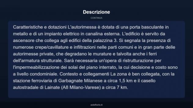 Immobile in asta di 24 m² in vendita a Garbagnate Milanese - Foto 9