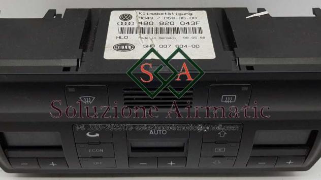 4B0820043AP 5HB00760461 Audi A6 1.9 centralina comando clima Hella - Foto 3