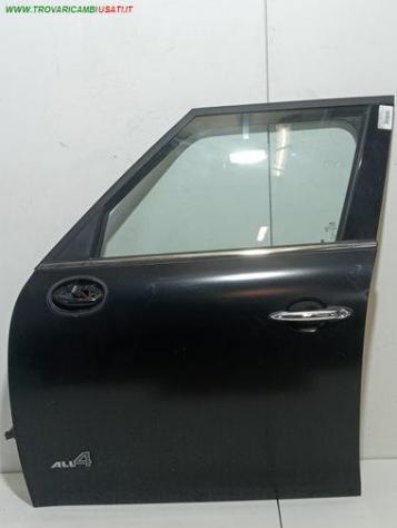 PORTA ANT. SX NERA OPACA CON AL / SE 999-U1561576 Carrozzeria Lamierati esterni Porte Porta ant. sx. MINI - COUNTRYMAN - 2010 2016