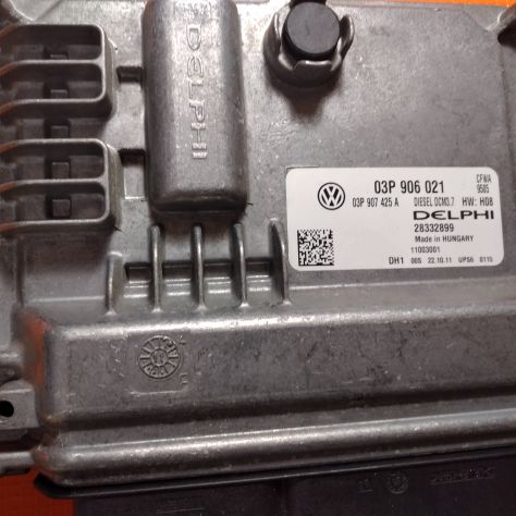 ECU VW VOLKSWAGEN POLO 03P906021 03P907425A DCM3.7 HW08 - Foto 7