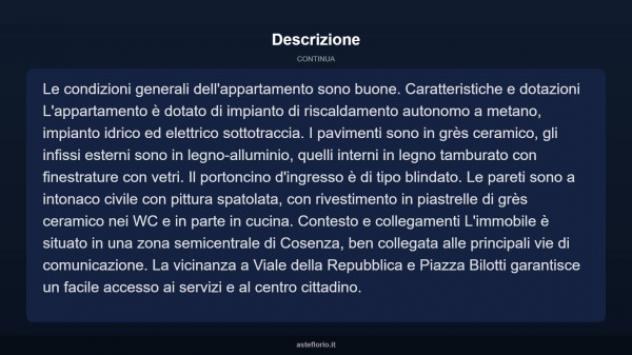 Immobile in asta di 139 m² in vendita a Cosenza - Foto 8