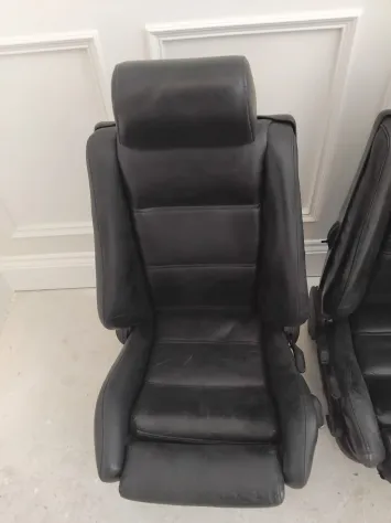 SEDILI IN PELLE PER BMW E30 CONVERTIBILE TOP RICAMBI