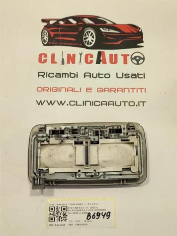 PLAFONIERA FIAT Bravo 2° Serie 735432221 735244963 198A2000 (0710) - Foto 2