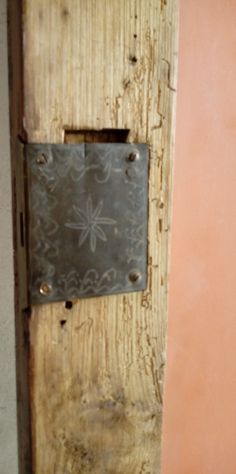Specchio Antico RESTAURATO da Armadio Italiano ,fine tardo 1800 in legno Abete. - Foto 4
