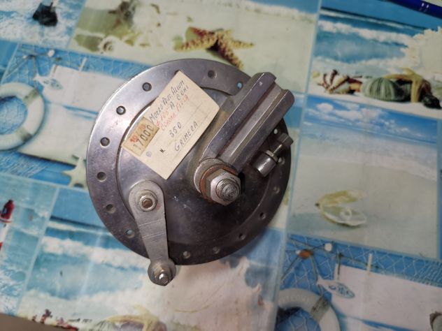 Mozzo hub alluminio portaceppi asse ruota posteriore d. 105 coni BG 350 - Foto 3