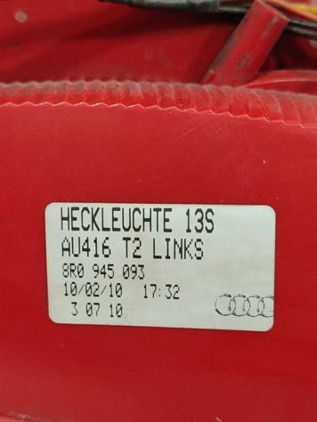STOP FANALE POSTERIORE SINISTRO AUDI Q5 Serie (8RB) 8R0945093 CAHA (0812) - Foto 5