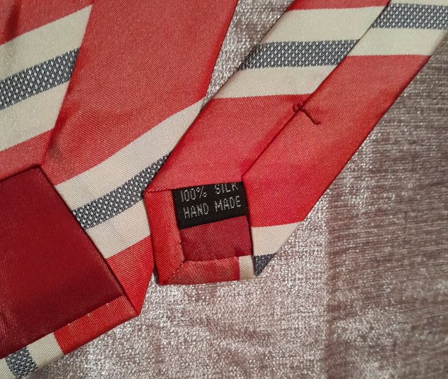 Scotch centre ams cravatta seta hand made - Foto 3