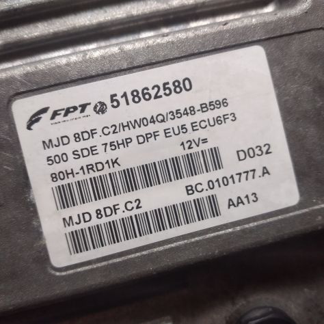 Centralina Motore Fiat 500 Diesel 75 Cavalli Euro 5 51862580 - Foto 6