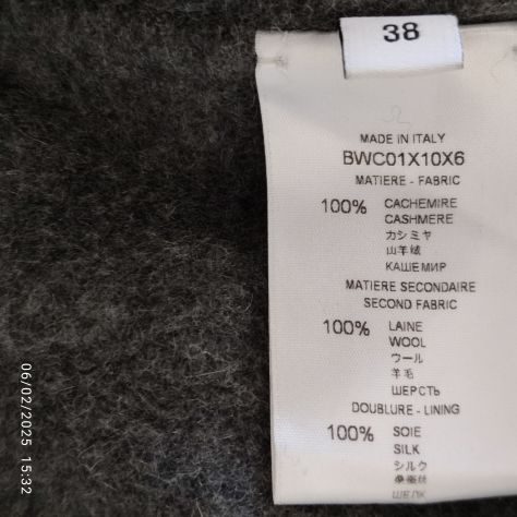 Giaccone donna Givenchy grigio - Foto 9