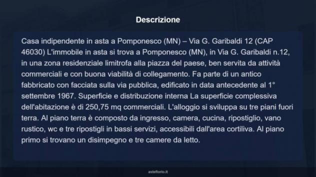 Immobile in asta di 250 m² in vendita a Pomponesco - Foto 12