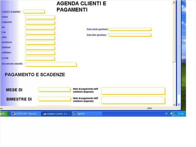 SOFTWARE GESTIONE ESTINTORI VENDITA MANUTENZIONE Nuovo su Pen Drive o per EMAIL - Foto 2