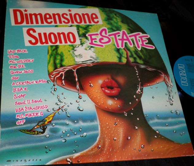 DIMENSIONE SUONO Estate RDS (Titiyo,Laid Back,Snap) LP / 33 giri 1990 Italy RCA