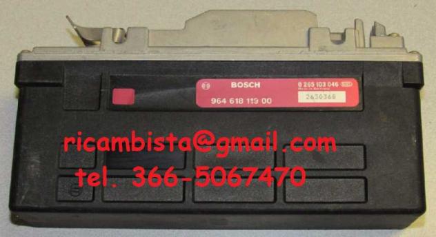 96461811900 Porsche 911 centralina motore Bosch