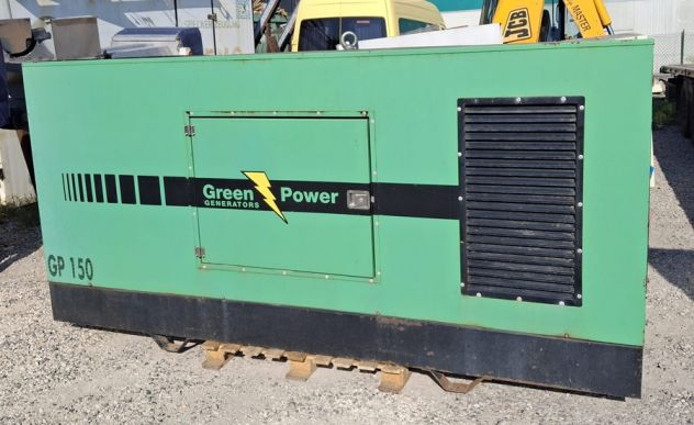 GENERATORE DIESEL GREEN POWER GP 150 SV