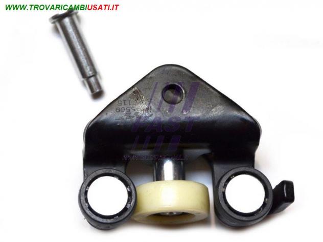 GUIDA PORTA FIAT DOBLO 00 LATERALE INF CARRELLO 05 FT95569 FIAT - DOBLO - 2005 2009, FIAT - DOBLO CARGO - 2000 200