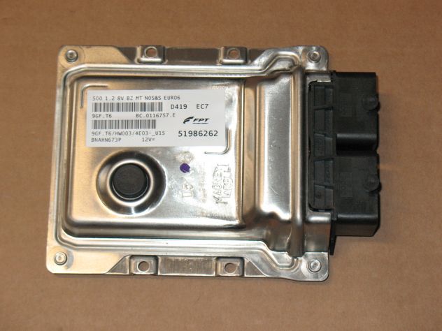 9GF.T6 51986262 ECU CENTRALINA NUOVA FIAT 500 1.2 51986262 9GF.T6 HW003-4E03