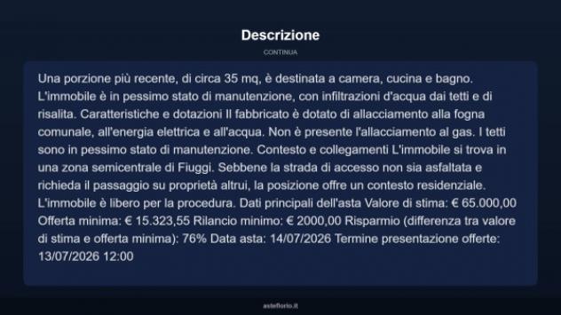 Immobile in asta di 132 m² in vendita a Fiuggi - Foto 11