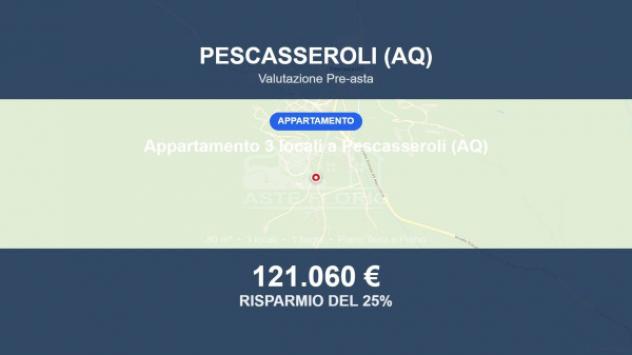 Immobile in asta di 80 m² in vendita a Pescasseroli