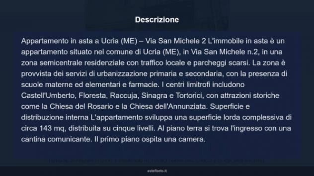 Immobile in asta di 143 m² con più di 5 locali in vendita a Ucria - Foto 13
