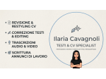 Revisione CV, Editing Testi e Trascrizioni Audio/Video