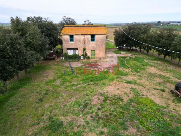 VIA CASALE DI SPANORA - CASA RURALE E TERRENO AGRICOLO IN VENDITA