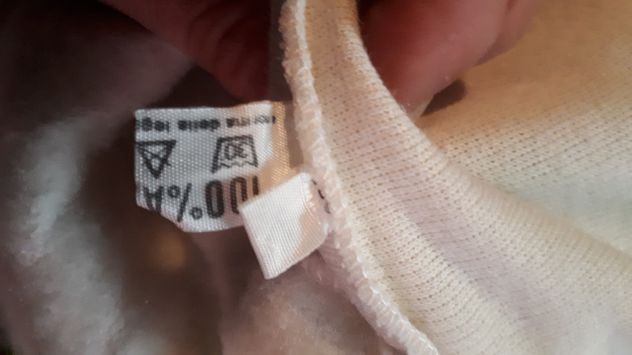 Vestaglia Bianca Lunga Morbida Acrilico - Foto 4