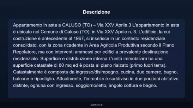 Immobile in asta di 80 m² in vendita a Caluso - Foto 17