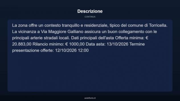 Immobile in asta di 96 m² in vendita a Torricella - Foto 5