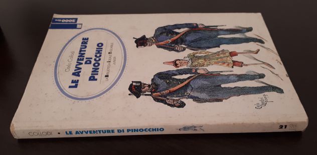 Le avventure di Pinocchio, CARLO COLLOD, La Biblioteca ideale Tascabile 1995. - Foto 6