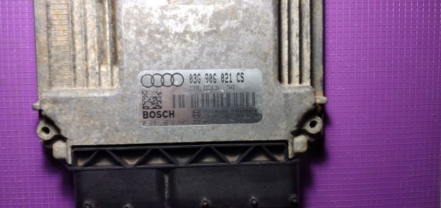 CENTRALINA MOTORE AUDI A3 1.9 TDI BOSCH 0 281 012 608, 0281012608, DIESEL EDC16U - Foto 3