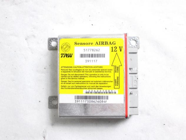 51778262 KIT AIRBAG FIAT PANDA 4X4 1.2 B 44KW 5M 5P (2007) RICAMBIO USATO CON PRETENSIONATORI CINTURE DI SICUREZZA, CENTRALINA AIRBAG, AIRBAG VOLANTE - Foto 2