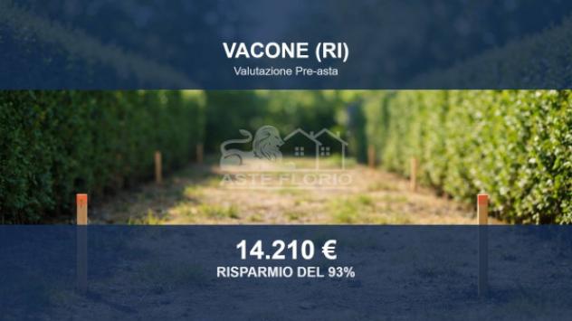 Immobile in asta di 11580 m² in vendita a Vacone