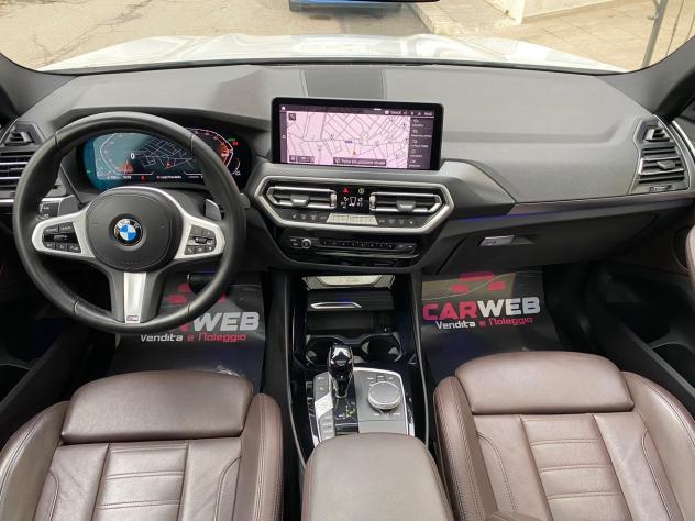 BMW X3 MSPORT 2.0D XDRIVE 48V TETTO 2022 - Foto 8