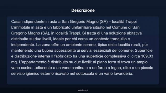 Immobile in asta di 109 m² in vendita a San Gregorio Magno - Foto 4