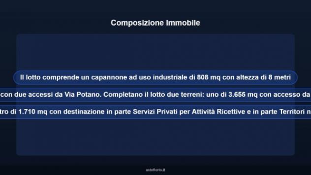 Immobile in asta di 808 m² in vendita a Cave - Foto 7