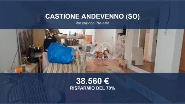 Immobile in asta di 126 m², box auto in vendita a Castione Andevenno