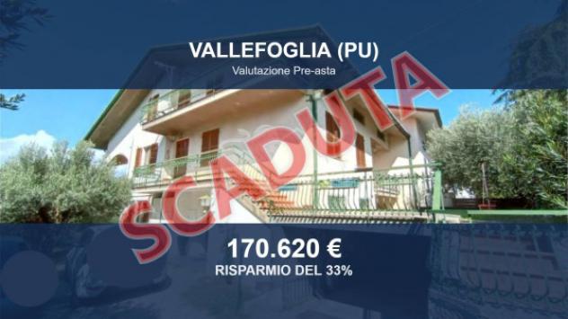 Immobile in asta di 296 m², box auto in vendita a Vallefoglia