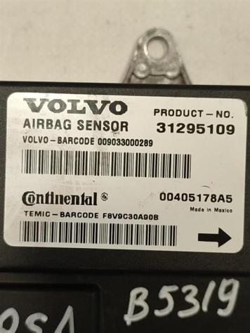 CENTRALINA AIRBAG VOLVO V50 1° Serie 31295109 00405178A5 D4164T (0307) - Foto 2
