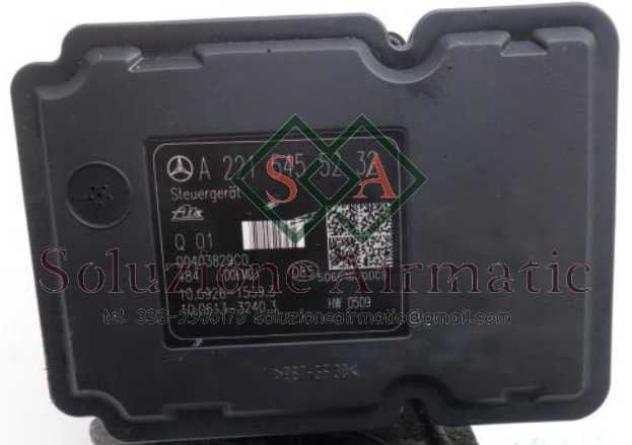 Mercedes Classe S W221 centralina gruppo ABS A2215455232 - Foto 4