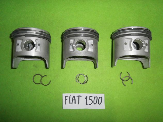 PISTONI FIAT 1500 BERLINA CABRIO LUNGA d77.2 PISTON GEAR FIAT 1500 C L CABRIO - Foto 2