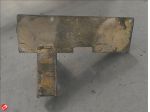1001422 STAFFA SUPPORTO POSTERIORE MOTORE MICROCAR VIRGO III