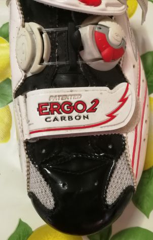 Scarpe ciclismo strada Sidi ergo 2 carbon n. 42 - Foto 2