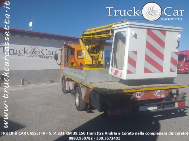 RIF.804 IVECO EUROCARGO 80 E 18 – 1997 – PIATTAFORMA AEREA CON CESTELLO – EURO 2 - Foto 5