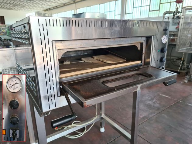 forno per pizzeria con rialzo usato - Foto 4