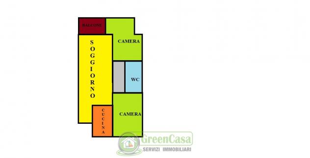 APPARTAMENTO di 3 vani e di 90 mq (CAVENAGO DI BRIANZA) rif. IGC 3 L 98 VIA 25 APRILE - Foto 16