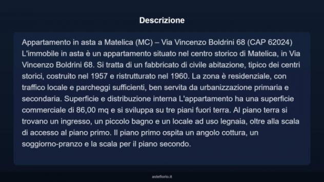 Immobile in asta di 86 m² in vendita a Matelica - Foto 4